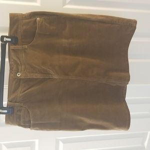 Sonoma Courderoy Skirt Size L Brown